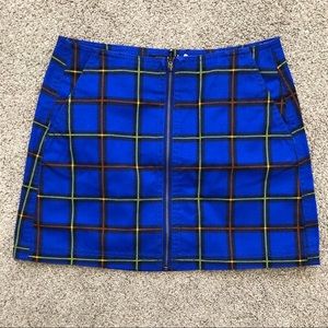 Bailey Plaid Mini Skirt